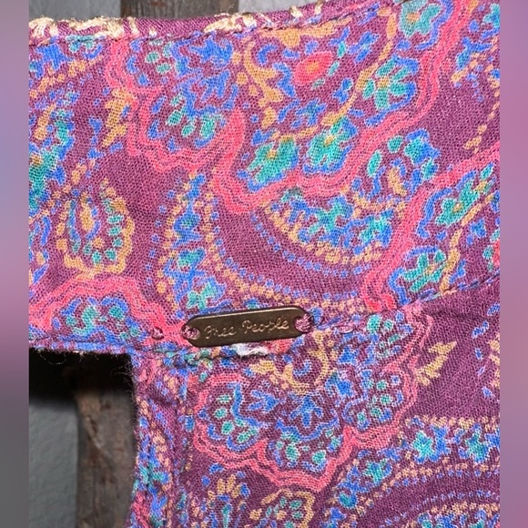 Free people blouse. Size medium. - Picture 4 of 9